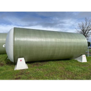 Cuve à engrais 30m3 - V0.18m - Ø2500 - Finition translucide avec bande de niveau graduée - Stock neuf Cuve à engrais 30m3 - V0.18m - Ø2500 - Finition translucide avec bande de niveau graduée - Stock neuf