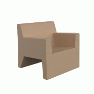 Fauteuil lounge in & out JUT - camel