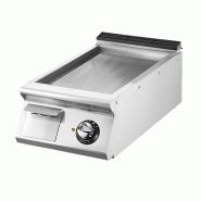 Fry-top électrique, top, plaque lisse 400x900x250 mm - VIRTUS - 4068875006578