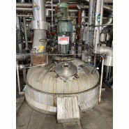 Réacteur aguilar et salles en acier inoxydable 10 000 litres avec agitation et demi tige d'occasion - référence                        :                         c9218