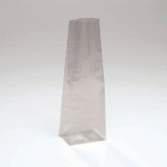 Sachet confiseur PP fond transparent 10x6x28 cm - par 100