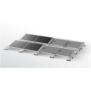 Système de renfort et fixation pour grands modules photovoltaïques - Résistance au vent et à la neige -No-Flex Système de renfort et fixation pour grands modules photovoltaïques - Résistance au vent et à la neige -No-Flex