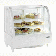 Vitrine réfrigérée positive à poser 100 L - Blanche | Casselin - CVR100LB