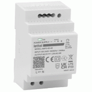 Alimentation 230Vca/12Vcc, puissance 54W. Fixation rail-din, largeur 3 modules - LETTEL - AMP3-54-12 Alimentation 230Vca/12Vcc, puissance 54W. Fixation rail-din, largeur 3 modules - LETTEL - AMP3-54-12