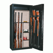 Armoire à fusils - 14 armes avec lunette - Coffre intérieur - INFAC SENTINEL SD14