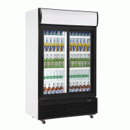 CODIGEL Armoire D Exposition 2 Portes Vitrees Coulissantes - 1000X730X2036 - Capacite 800 L - 550 Watts LG-800BFS - LG-800BFS