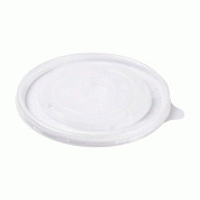 Couvercle PS pour pot à glace 1000ml Ø13,5cm - par 500