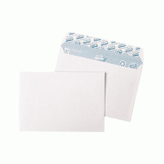 Enveloppe adhésive blanches 80g - 162x114mm - par 100