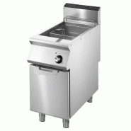 Friteuse gaz sur coffre inox avec cuve 17 l - 16,5 kw - PVS7040FRG17VL