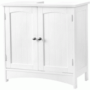 Helloshop26 - Meuble sous lavabo armoire de rangement 2 portes battantes 2 casiers 1 séparateur amovible anti-humidité 60 x 30 x 60 12_0000680 - 300 Helloshop26 - Meuble sous lavabo armoire de rangement 2 portes battantes 2 casiers 1 séparateur amovible anti-humidité 60 x 30 x 60 12_0000680 - 300