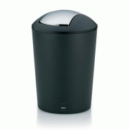 KELA Poubelle 5 L Noire - Marta - 035-1001638