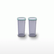 Lot de 2 boîtes hermétiques 1,75L Fackelmann Storage - vert plastique 3176239925746