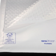 20 Enveloppes à bulles matelassées 16,5 x 10 cm - Raja
