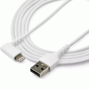 StarTech Cble USB-A vers Lightning Blanc Robuste 2m