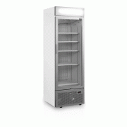 Vitrine congélateur verticale argentée avec 1 porte chauffante - 68... - PUFSC1450GCP NF SILVER