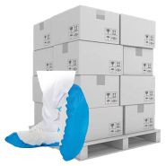 À partir de 10 cartons = 7000 pièces surchaussures semelle CPE renforcée