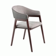 AC ANGEL CERDA Angel Cerdá Chaise en tissu gris et vison foncé en similicuir 4091C 55 x 58 x 79 - gris textile 8435631010272 AC ANGEL CERDA Angel Cerdá Chaise en tissu gris et vison foncé en similicuir 4091C 55 x 58 x 79 - gris textile 8435631010272