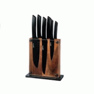 Bjorn Bloc couteaux de cuisine JENSEN RAUMA - 7 pièces - noir 3701488307489 Bjorn Bloc couteaux de cuisine JENSEN RAUMA - 7 pièces - noir 3701488307489