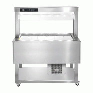 Buffet à froid positif, réglable GN 3-1/1 inox RM - TR BLUE+ 3I - RM Gastro - 0615402887663