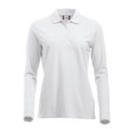 Clique polo ml femme blanc l Clique polo ml femme blanc l