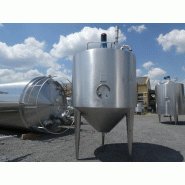 Cuve ETA 5000 L - CUV461 - Inox 304L - Agitation centrale et tri-pâle - Moteur 2,2 kW Cuve ETA 5000 L - CUV461 - Inox 304L - Agitation centrale et tri-pâle - Moteur 2,2 kW