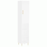 Helloshop26 - Buffet bahut commode armoire meuble de rangement organisateur cuisine salle de séjour salon haut 34,5 x 34 x 180 cm 02_0032413 - 300021 Helloshop26 - Buffet bahut commode armoire meuble de rangement organisateur cuisine salle de séjour salon haut 34,5 x 34 x 180 cm 02_0032413 - 300021