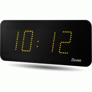 Horloge LED Style II 10, alimentation 230V, DHF, LED jaune - BODET