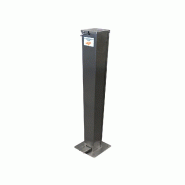 ITALCONCEPT L2G Totem Distributeur De Gel Hydroalcoolique A Pedale, 1200 x 300 x 300mm - 3616350096753