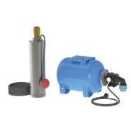 Kit pompe eau de pluie avec surpresseur - kpm50h mpsm304 ep - 330267