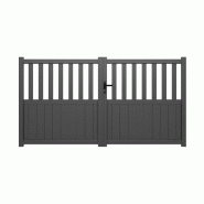 Portail aluminium valence - portval300160g