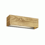Applique  Led murale intérieure bois rectangulaire - Trio - Brad - jaune 4017807441895