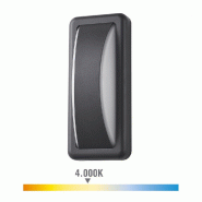 Applique murale Led 6W 200Lm 4000K Daylight Ip65 Rectangular Edm - 8425998321524
