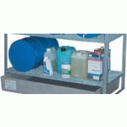 Caillebotis galvanisé pour rayonnage 150L - 1300x620 mm - 18 kg Caillebotis galvanisé pour rayonnage 150L - 1300x620 mm - 18 kg