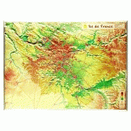 Cartes géographiques - Île-de-France - Dimensions 42 cm x 31 cm - Altitude max. 216 m Cartes géographiques - Île-de-France - Dimensions 42 cm x 31 cm - Altitude max. 216 m