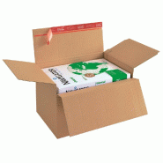 Carton à fond automatique et hauteur variable 30.5x22.8x7/16cm