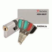 Cylindre double breveté type radialis à clé protégée varié 3 clés 32,5 x 42,5