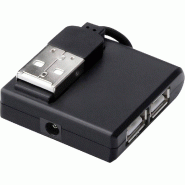 Digitus DA-70217 4 Port USB 2.0-Hub Noir - noir DA-70217