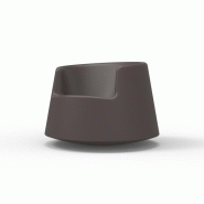 Fauteuil à bascule ROULETTE - brown