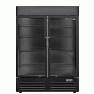 FrigeluX Armoire réfrigérée 1001 L avec top lumineux, couleur Noir, Classe E MAXIMA100N - noir MAXIMA100N FrigeluX Armoire réfrigérée 1001 L avec top lumineux, couleur Noir, Classe E MAXIMA100N - noir MAXIMA100N
