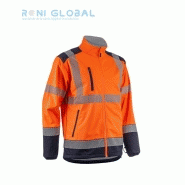 Veste de sécurité haute visibilité Softshell micro-polaire en polyester - 5 poches - Class 2 - KAZAN COVERGUARD - Normes CE EN ISO 20471:2013 + A1:2016_0