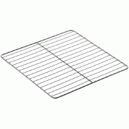Matfer Grille plate en acier inoxydable, GN 2/3 35.4x32.5 cm (711006) - argenté inox 711006