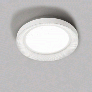 Plafonnier Led Hive En Métal Blanc Mat 40W Perenz D.50Cm - blanc 8023559541451
