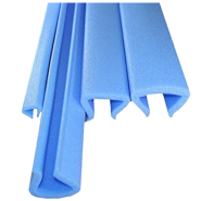 Profilé mousse en polyéthylène en forme U pour la protection des bords de vos produits - Dimension 80-100 mm Profilé mousse en polyéthylène en forme U pour la protection des bords de vos produits - Dimension 80-100 mm