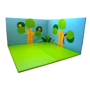 PROTECTION D'ANGLE - COIN DE LA JUNGLE EN MOUSSE PROTECTION D'ANGLE - COIN DE LA JUNGLE EN MOUSSE
