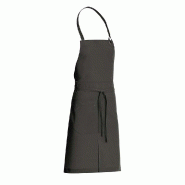 Tablier de service bavette Dan gris anthracite