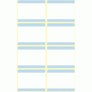 AVERY Etui de 40 étiquettes congélation ZDesign, format 28 x 36 mm, coloris blanc - 4004182593714