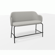 Banquette "FLOS" - FS LHN (pieds métal - hauteur d'assise 66cm)