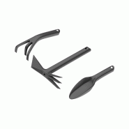 Cellfast - Set d’outils BASIC pour l’entretien du jardin - noir CF077