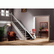 Fauteuil monte-escalier  - intérieur et extérieur, charge 146 kg, vitesse 0.15m/s - Homeglide