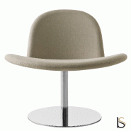 Fauteuil Orlando - Softline - Felt Beige 619_0